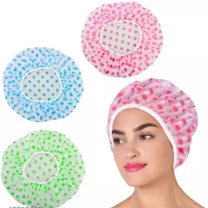 VKvinayak Waterproof Shower Caps Hair export quality hair cap (pack of