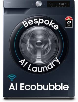 SAMSUNG 12 kg 5star, AI Ecobubble, Super Speed, Wi-Fi, Hygiene Steam,D