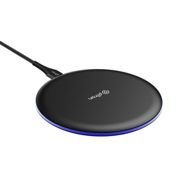 pTron Dynamo Ring Wireless Charger 15W, Compatible with Qi Wireless Ch