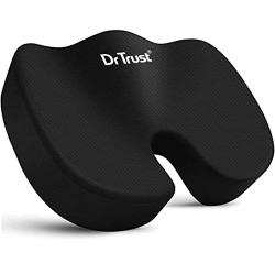 Dr Trust (USA) Non-Slip Orthopedic Coccyx Seat Cushion for Tailbone &