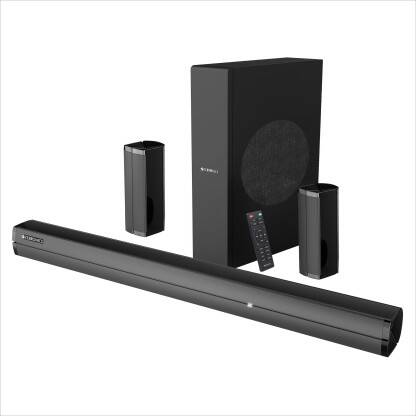 ZEBRONICS JUKE BAR 7450 PRO 5.1,HDMI(ARC), USB,AUX, Wall Mount,LED Dis