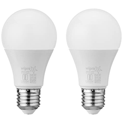 wipro Garnet 9W LED Bulb for Home & Office |Cool Day White (6500K) | E
