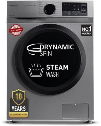 Panasonic 8 kg Fully Automatic Front Load Washing Machine with In-buil