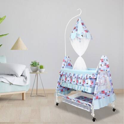 CREW4 CRADLE FOR KIDS CRADLE FOR BABY BOY &GIRL CRADLE WITH SWING & MO