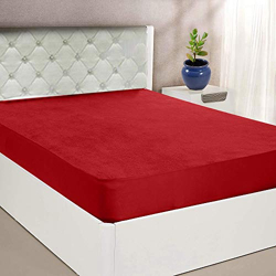 Mattress Protector Terry Cotton Soft Dust Mite Waterproof Mattress Cov