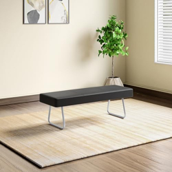 GODREJ INTERIO Dining Bench Grayson Dining Bench, 1-Year Warranty, Bla