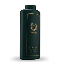 DENVER Hamilton Premium Body Talc- 300GM | Scented Talcum Powder for M