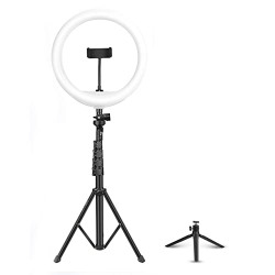 DIGITEK (DRL-14C) 14 Inch LED Ring Light with 5ft Stand & Smartphone M