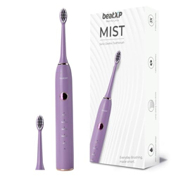 BEATXP MIST SONIC ELECTRIC TOOTHBRUSH FOR ADULTS WITH 2 BRUSH HEADS &