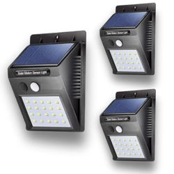 Patio Planet 20 Led Solar Motion Sensor Light, Plastic Outdoor Weather