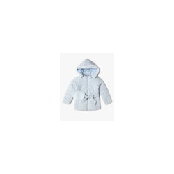Girls Regular Fit Puffer Jacket with Detachable Hoodie