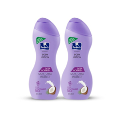 Set of 2 Deep Nourish Pure Coconut Milk Body Lotion