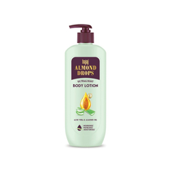 ALMOND DROPS ULTRALIGHT BODY LOTION WITH ALOE VERA - 400 ML