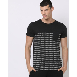 REGULAR FIT PRINTED CREW-NECK T-SHIRT WITH PATCH POCKET