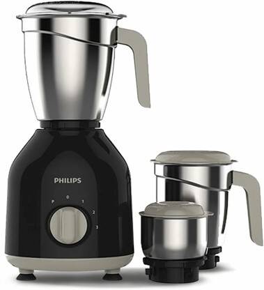 PHILIPS by Phlips Daily Collection 750 W Mixer Grinder(HL7756/01 | 3 J