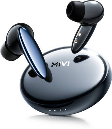 Mivi Superpods Opera, 60Hrs PT, Spatial Audio, Hi-Res & LDAC, 3D HD Au