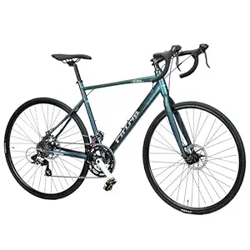 FitTrip Super Velo Roadbike | Al Alloy 6061 Frame & Fork w/ICR | 2x7 F