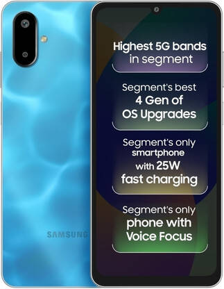 SAMSUNG GALAXY F06 5G (BAHAMA BLUE, 64 GB)(4 GB RAM)