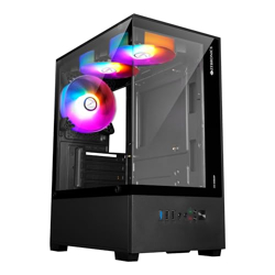 ZEBRONICS ROBUST Premium Gaming Chassis with support for mATX | Mini I