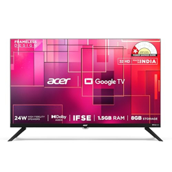 ACER 80 CM (32 INCHES) G PLUS SERIES HD READY LED SMART GOOGLE TV AR32
