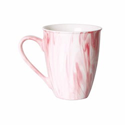 Treo by Milton Marbolip Ceramic Mug, 1 Piece, 350 ml, Marble Brown | C