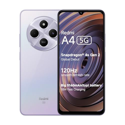 Redmi A4 5G (Sparkle Purple, 4GB RAM, 64GB Storage) | Global Debut SD