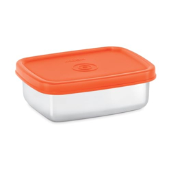 MILTON Steel Pro Rectangular 400 Stainless Steel Container, 425 ml, Or