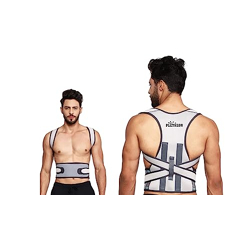 PLETHEON Neoprene Premium Back Brace Posture Corrector Shoulder Belt F