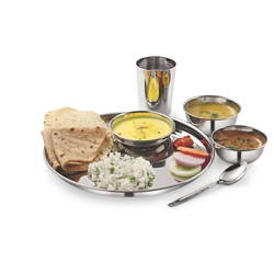 Neelam Stainless Steel 22 Gauge, 12 Pieces Dinner Set, Ideal Gifting D