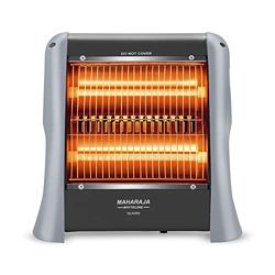 Maharaja Whiteline Quato Neo 800 Watts Quartz Heater | 2 Heat Setting