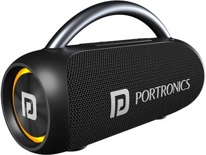 Portronics Radiant 30W Wireless Portable With In-Built Mic,6Hrs Playti