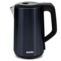 AGARO INSIGNIA ELECTRIC KETTLE, 1.8L, DOUBLE LAYERED KETTLE, 100% STAI