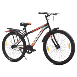 Leader Beast 26T IBC Premium City Bike Cycle with Inbuilt Carrier, Sin