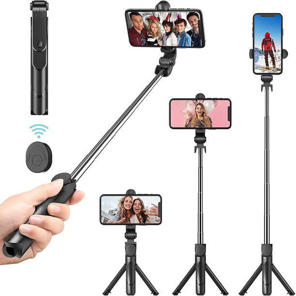 Flipkart SmartBuy R1 Bluetooth Selfie Stick with Remote...
