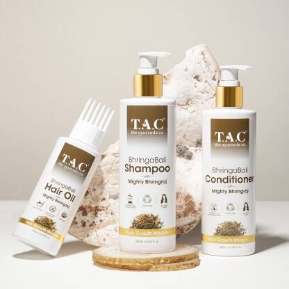 TAC - THE AYURVEDA CO. HAIR REGROWTH & DAMAGE REPAIR (OIL + SHAMPOO +
