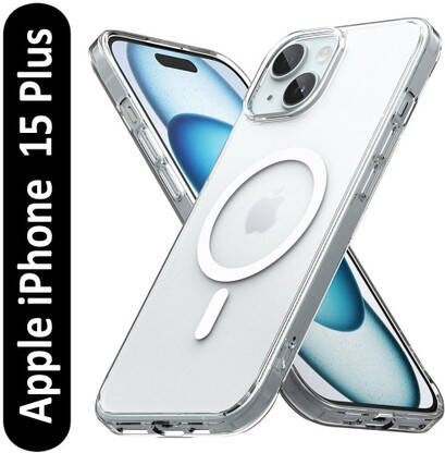 Infinite Case Back Cover for Apple iPhone 15 Plus(Transparent, Magsafe