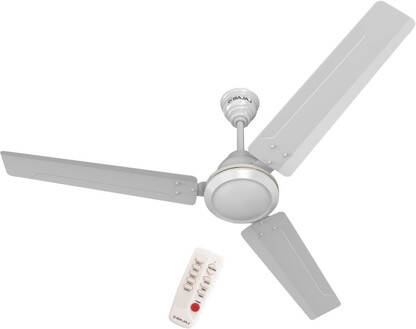 BAJAJ Crest Turbo BLDC 5 Star 1200 mm 3 Blade Ceiling Fan(WHITE | Pack