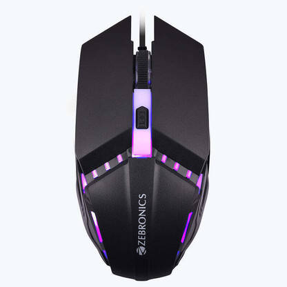 ZEBRONICS ZEB PHERO with DPI Switch, High Precision, Plug & Play, 4 Bu