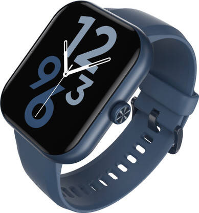 DIZO WATCH D PRO WITH CALLING,D1 CHIPSET,OS,1.85 INCH DISPLAY(Blue Str