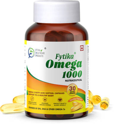 FYTIKA HEALTHCARE PRODUCTS Fytika Omega 1000 - EPA 360 MG + DHA 240 MG