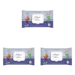 Bumtum Baby Gentle 99% Pure Water Soft Moisturizing Wet Wipes With Lid