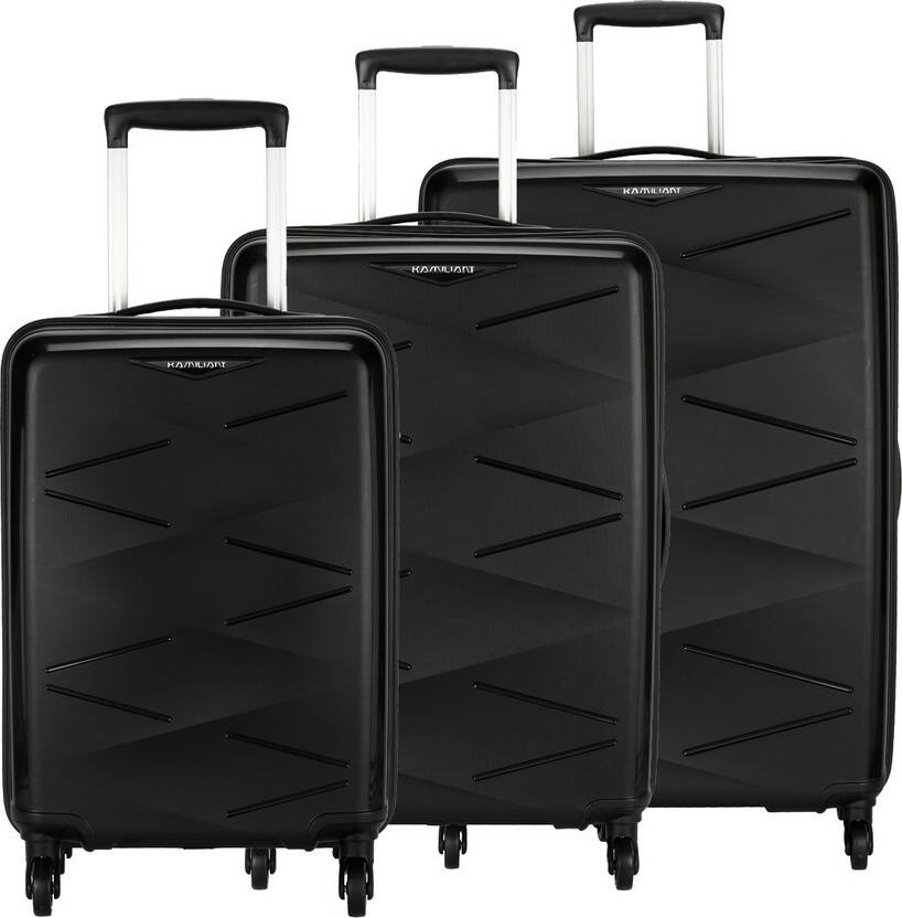 Kamiliant by American Tourister Hard Body Set of 3 Luggage 4 Wheels -