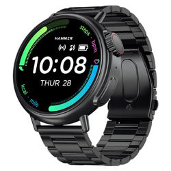 HAMMER Active 3.0 1.39 Display Bluetooth Calling Smart Watch with Met