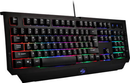 ZEBRONICS TRANSFORMER K2 WIRED USB STANDARD DESKTOP KEYBOARD COMPATIBL