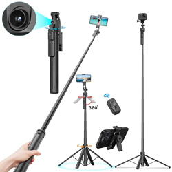 WECOOL S8 AI-POWERED SELFIE STICK FOR MOBILE, AUTO FACE TRACKING TRIPO