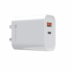 Portronics Adapto 45 22.5W Max Output USB & Type-C Dual Output Super F