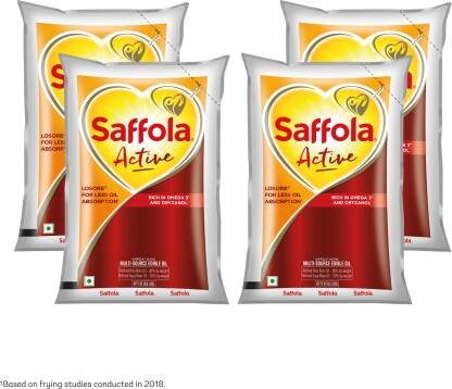 Saffola Active, Rich in Omega 3 & Oryzanol, Multi-Source Edible Rice B