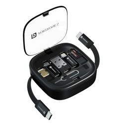 Portronics Snapcase 2 60W Multifunctional Fast Charging Data Cable Kit