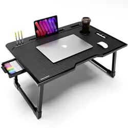 RELLON INDUSTRIES STUDY TABLE FOR STUDENTS BED TABLE FOR STUDY FOLDABL