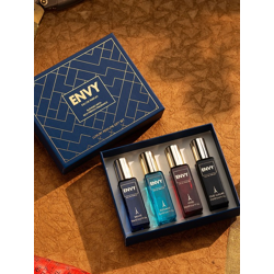 Men Set of 4 Eau De Parfum 20 ml Each - Oud Luxure, Brave, Vivid, Eleg